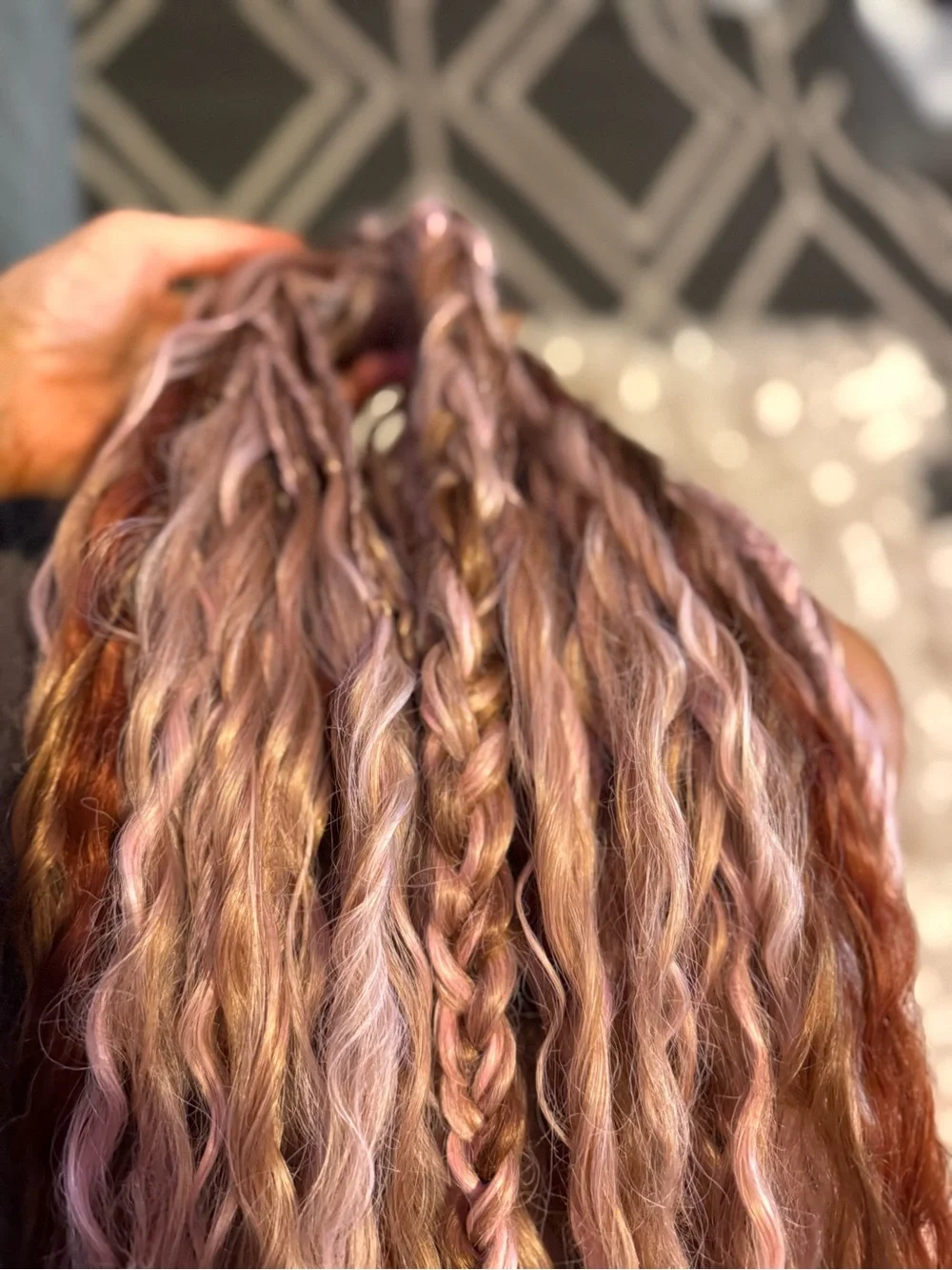 Handmade stylish braided